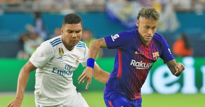 Neymar will 'always be welcome at Real Madrid' insists Brazilian team-mate Casemiro
