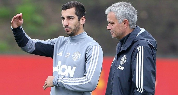 Mourinho hints at Mkhitaryan return in Carabao Cup Mourinho hints at Mkhitaryan return in Carabao Cup