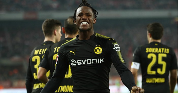 Batshuayi first Bundesliga striker to score debut brace since Aubameyang