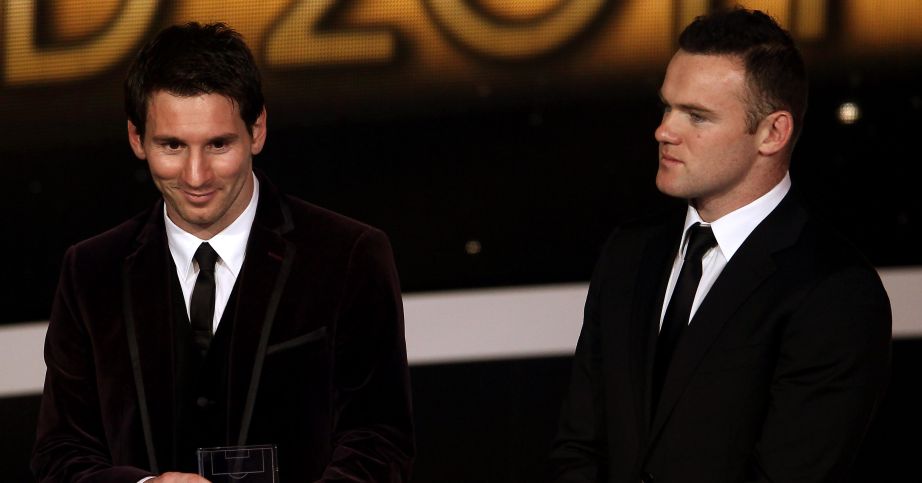 Rooney wants Messi to win Ballon d’Or with Man Utd or City