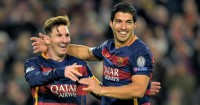 Lionel Messi Luis Suarez Football365