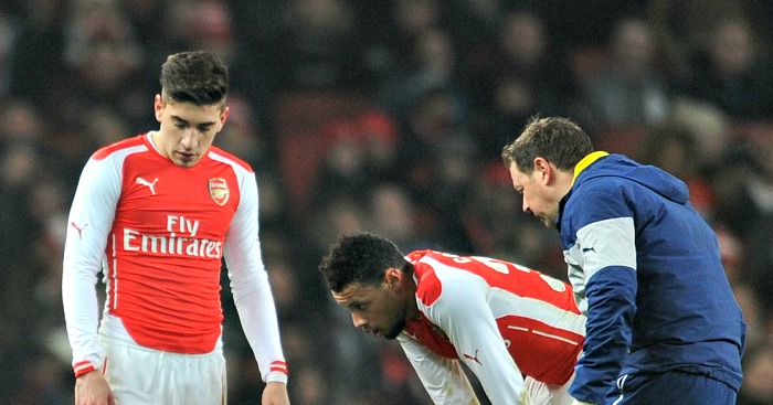 Wenger delivers injury update on six Arsenal stars