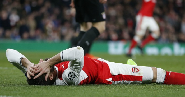 Arsenal 1(2)-5(TEN) Bayern Munich: Ooooh, so close