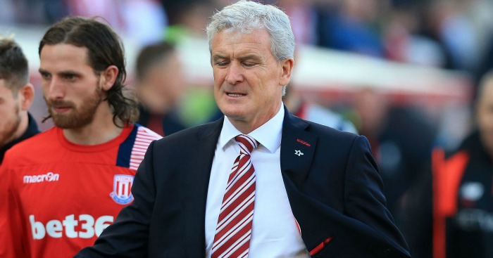 Hughes delivers worrying update on Stoke centre-halves