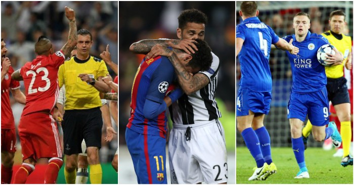 Champions League winners and losers