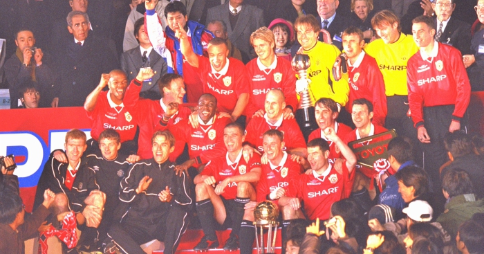 manchester united crowned world champions  years  football