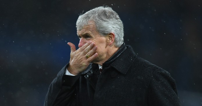 Mark Hughes thinks his Stoke job is still safe