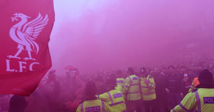 Police Launch Probe After Attack On City Bus In Liverpool Football365