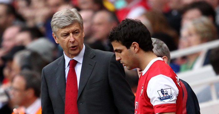Fabregas: Just two Arsenal players at ‘my level’ when I left