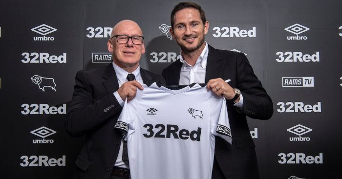 Derby County appoint Chelsea legend Lampard as new boss