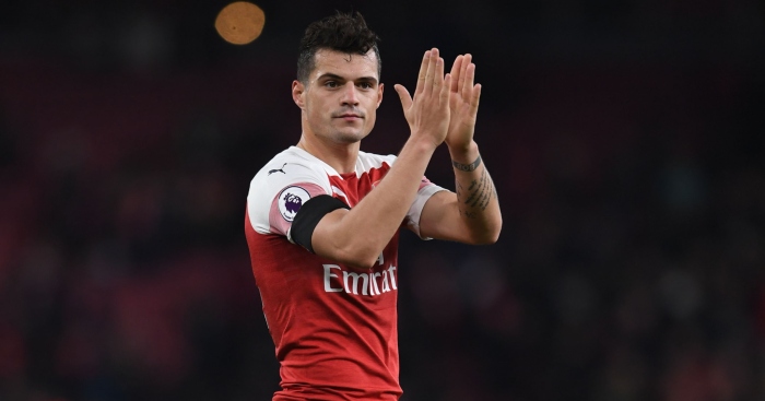 Xhaka can get in F365’s team of the week!