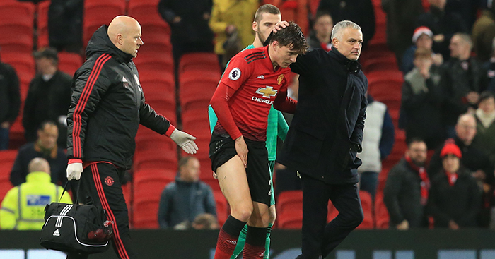 Shock horror: Mourinho confirms injury for ‘brave’ Lindelof