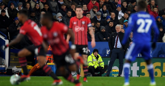 Hughes happy to see Saints switch to three-man defence