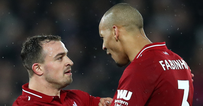 Liverpool and Man Utd give four men to TOTW