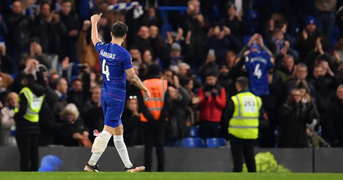Chelsea defender Luiz reveals Fabregas farewell speech