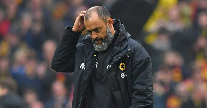 Wolves boss Nuno confirms injuries ahead of Watford