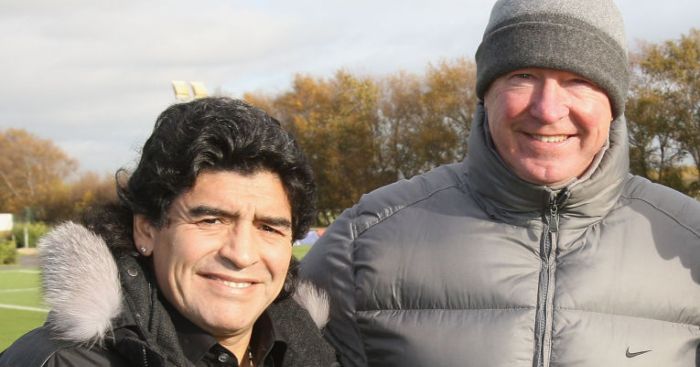 Maradona offers to replace Solskjaer and offload Pogba