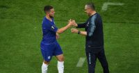 Eden Hazard Maurizio Sarri Chelsea
