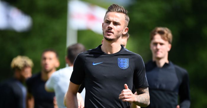 James Maddison England Leicester City