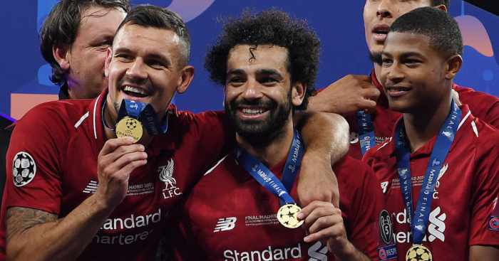 Dejan Lovren Mo Salah Liverpool