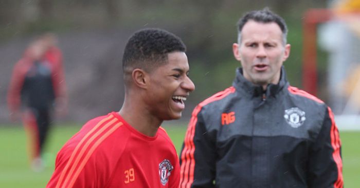 Giggs names one Man Utd legend as perfect Rashford foil