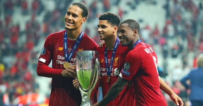 Ki-Jana Hoever Virgil van Dijk Liverpool