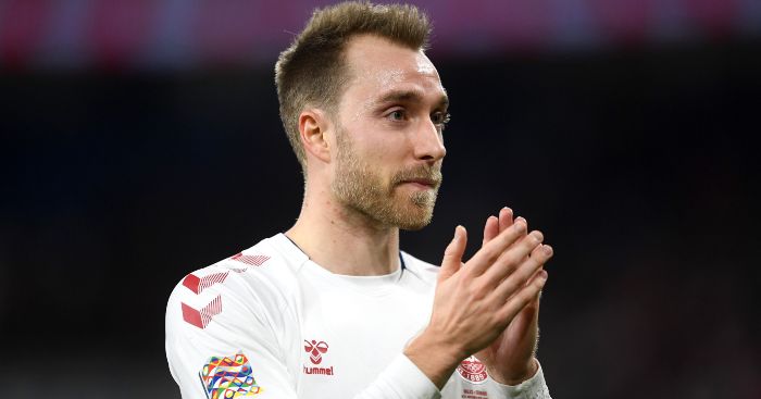 ‘I’m not saying he played piss-poor’ – Eriksen defended by team-mate