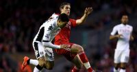 Jordan Henderson Clint Dempsey Liverpool Fulham