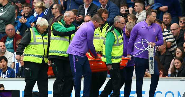 Lloris suffers gruesome elbow injury in Brighton-Spurs clash