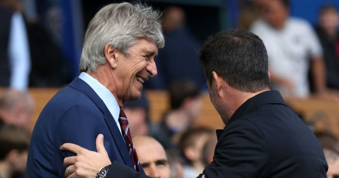 Pellegrini finds positives about West Ham performance in Everton defeat