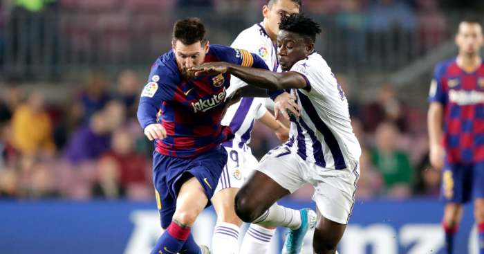 Mohammed Salisu Valladolid Barcelona Lionel Messi