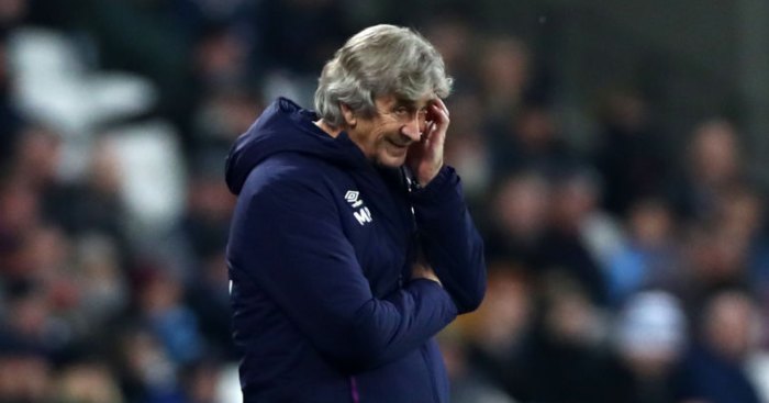 Pellegrini responds to sack questions after West Ham lose - Football365