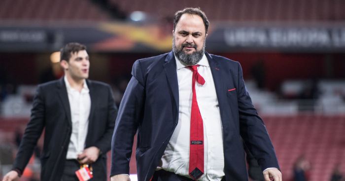 Evangelos Marinakis Olympiacos Arsenal
