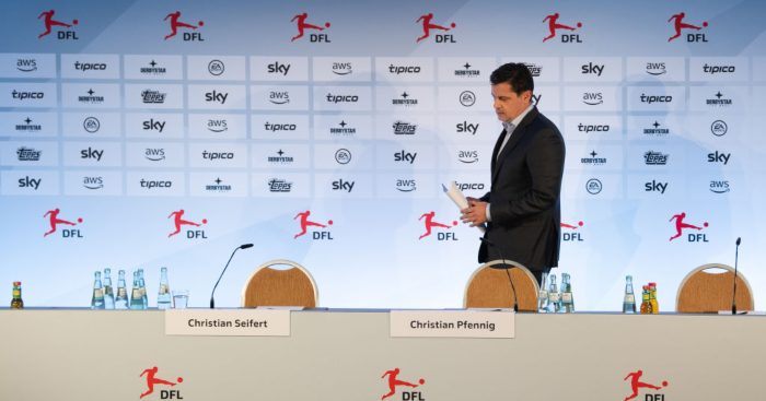 Ten positive coronavirus tests among German FL players and staff