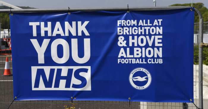 Third Brighton player tests positive for coronavirus