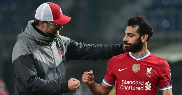 Jurgen Klopp Mo Salah Liverpool