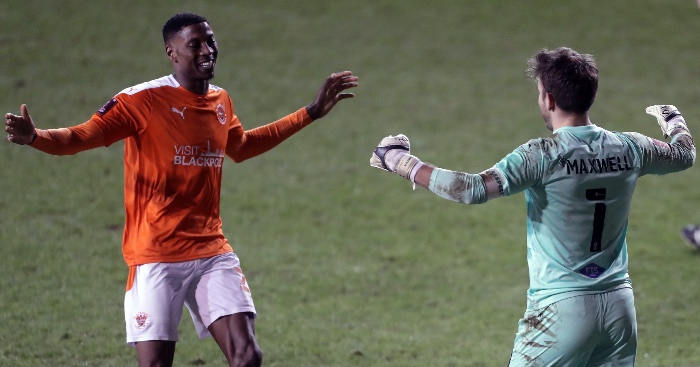 Maxwell Blackpool West Brom