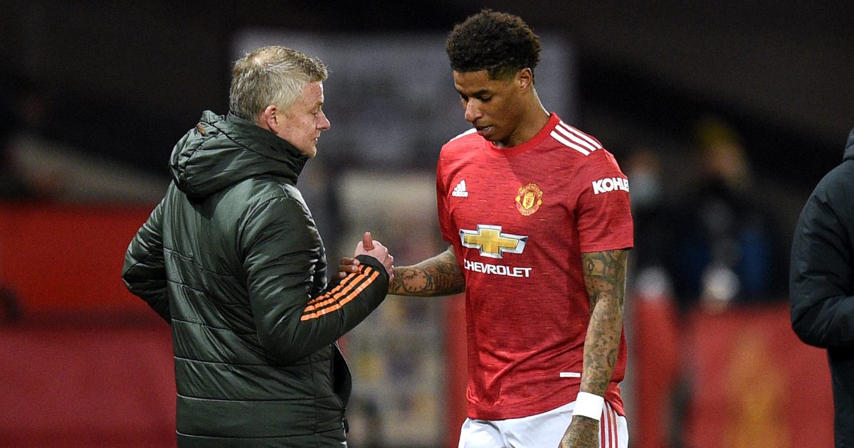 Rashford has gone 'through the worst' of his injury, says Solskjaer - Football365