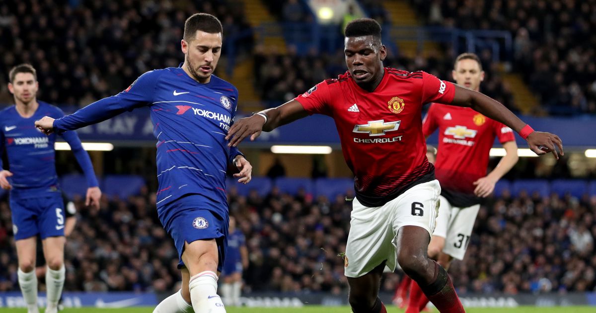 Pogba agent moots idea of Hazard swap to Man Utd