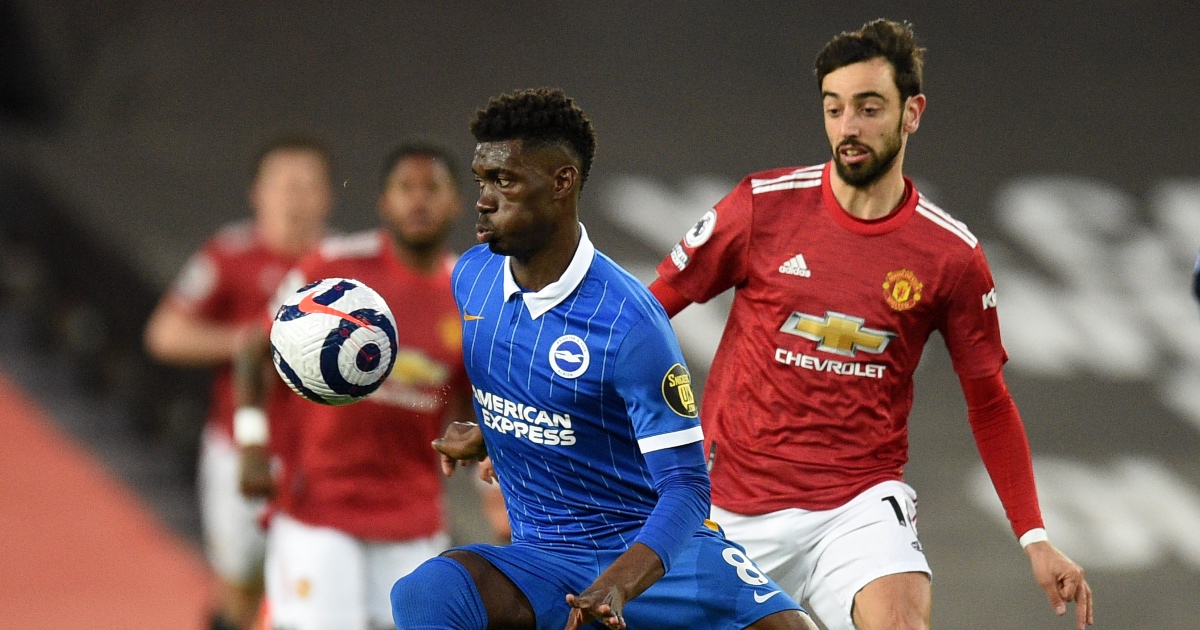 Wright backs Bissouma to join Man Utd ahead of Liverpool