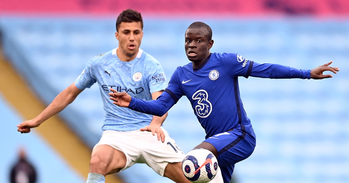 Rodri and N'Golo Kante