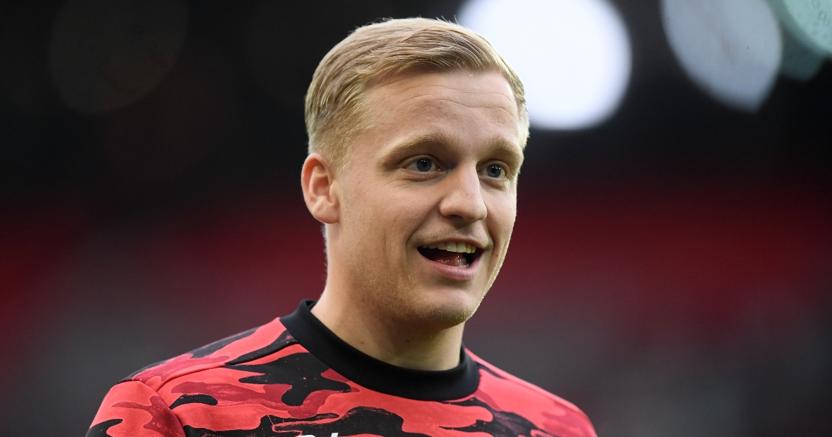 Donny van de Beek Man Utd F365