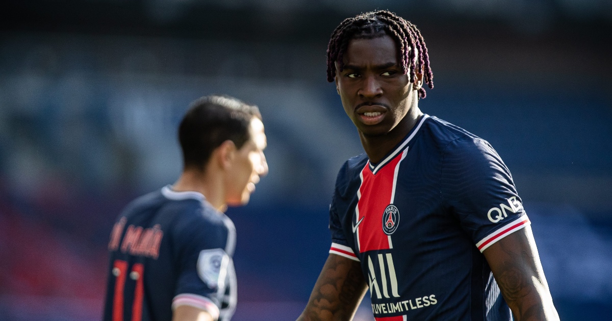 PSG request extended loan spell for Everton forward Kean