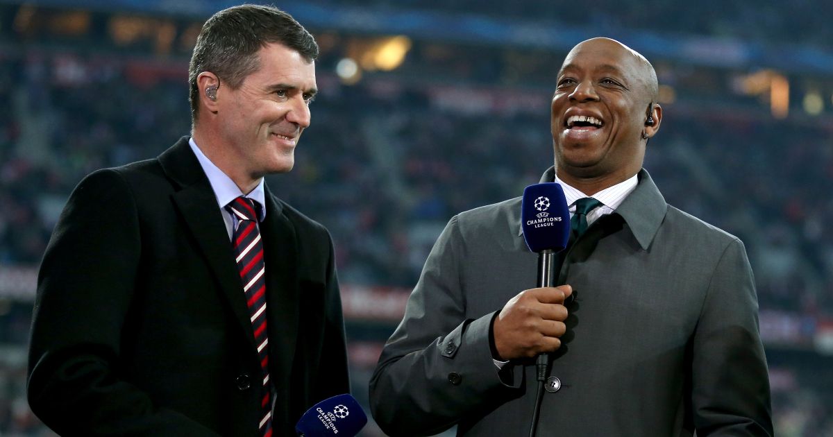 Wright pokes fun at Keane for having ‘armband’ on jumper