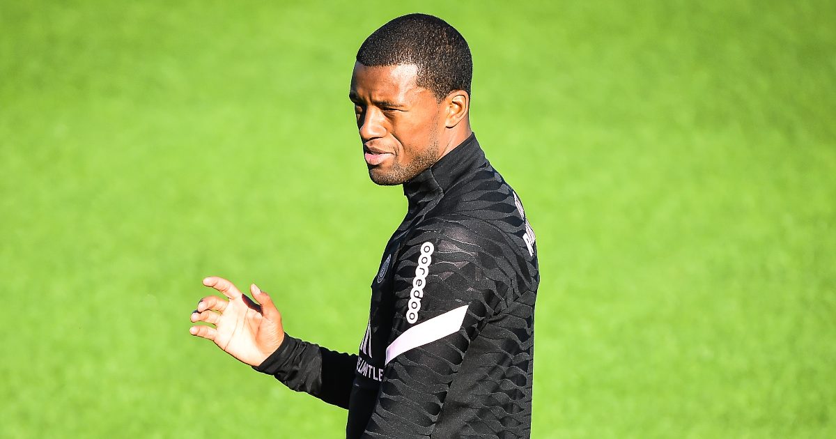 PSG midfielder Georginio Wijnaldum