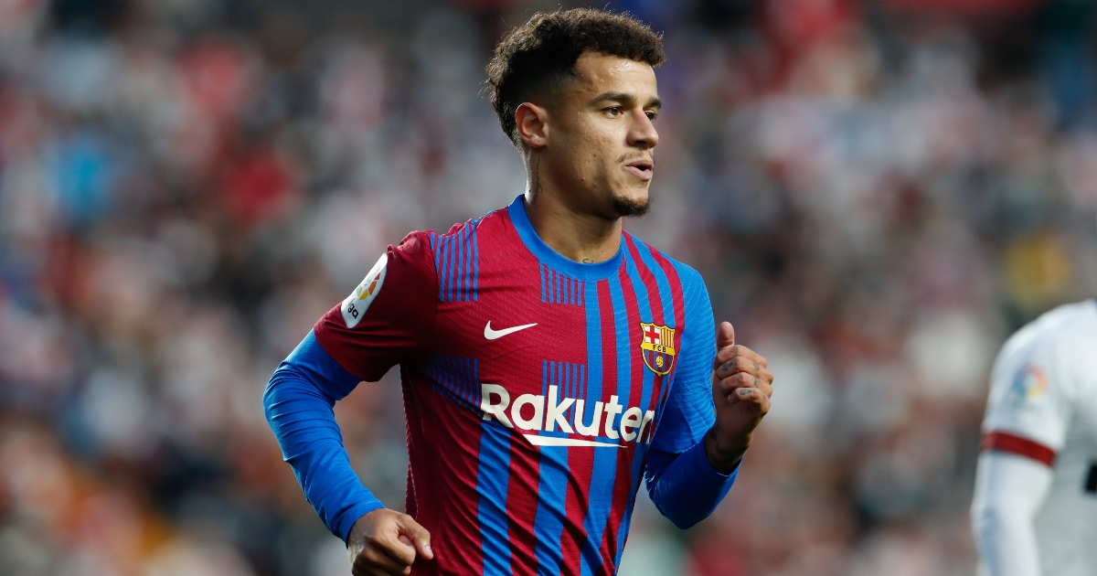 Barcelona midfielder Philippe Coutinho during a match