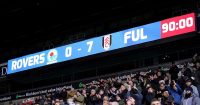 Scoreboard as Fulham batter Blackburn