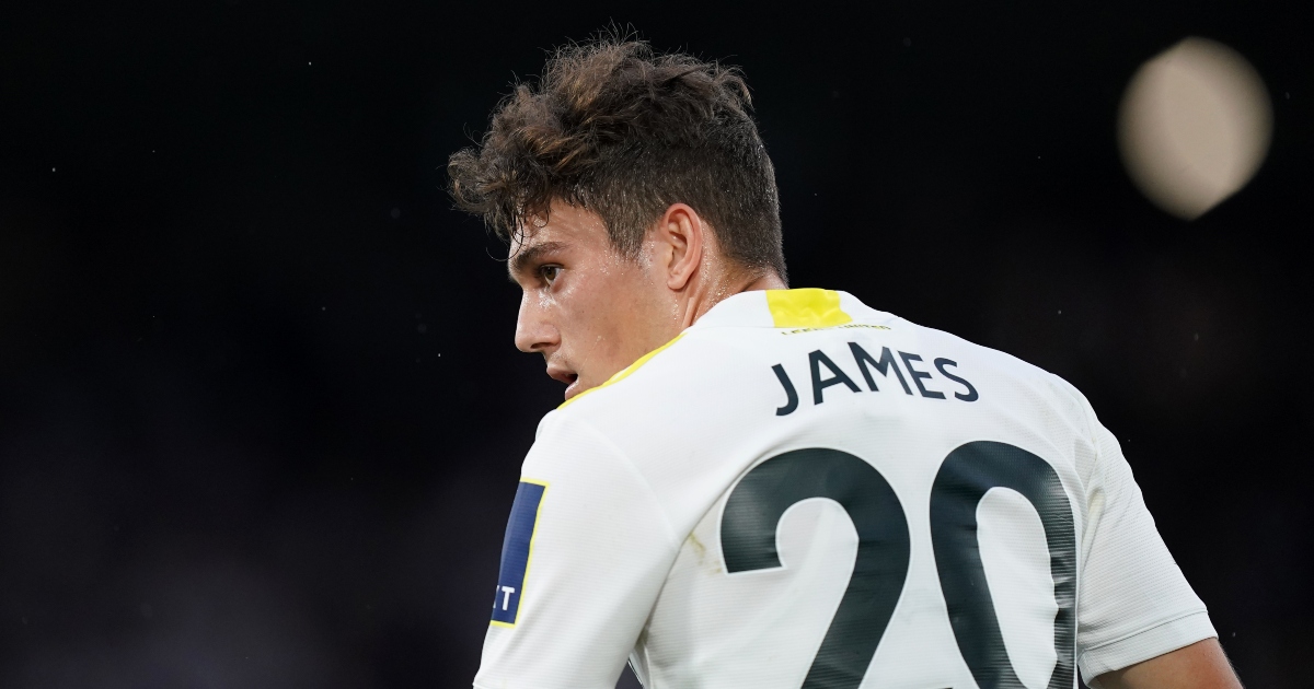 Leeds winger Daniel James