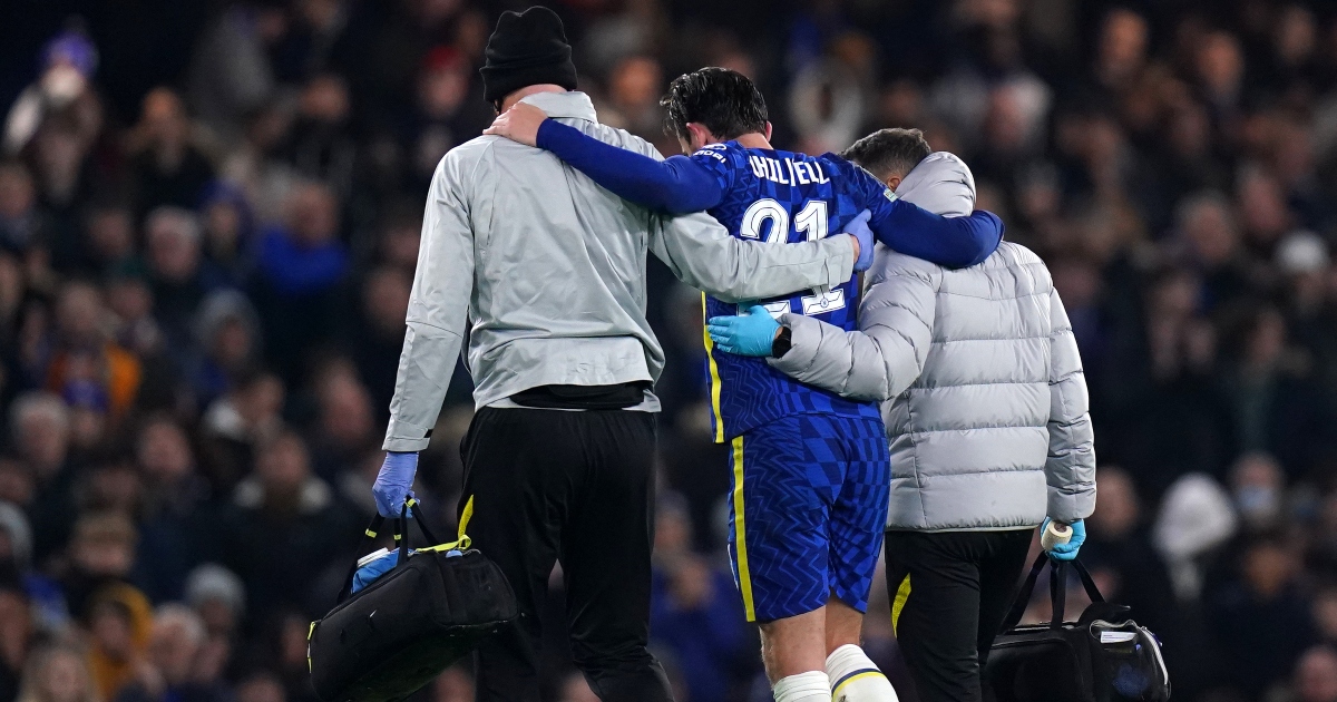 Chelsea left-back Ben Chilwell