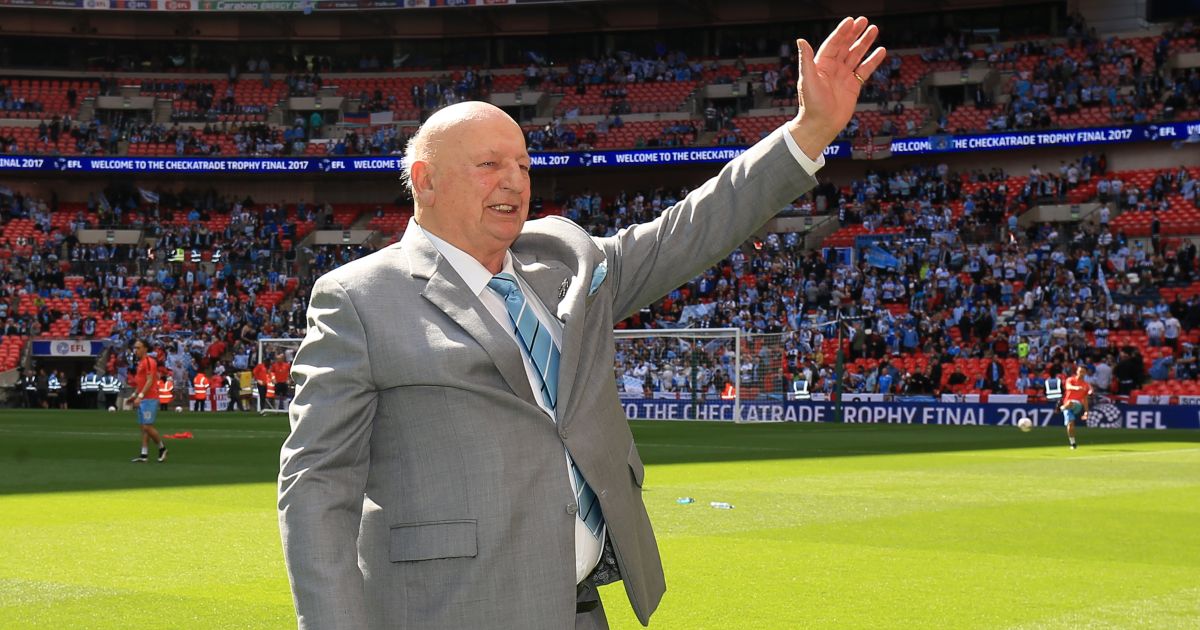 Former Coventry player and manager John Sillett